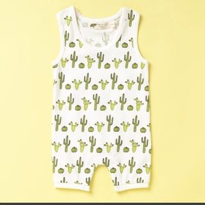 Cactus🌵Racerback Shortall / 9-12M